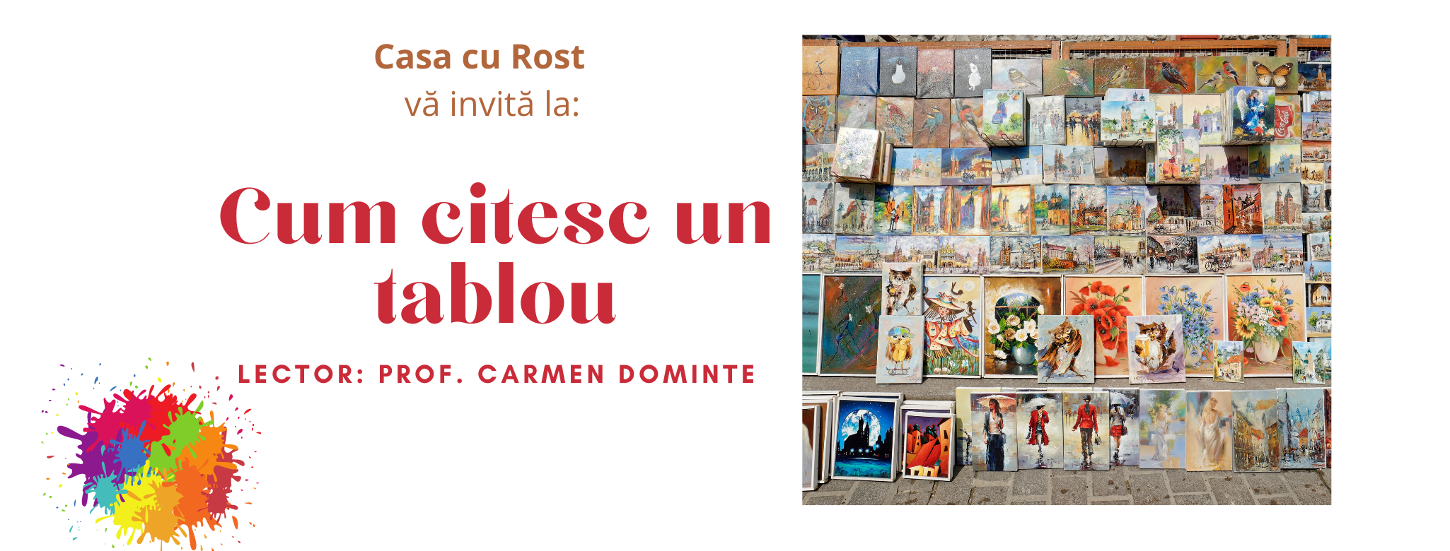Tablouri celebre - atelier de interpretare a operelor artistice - Casa ...