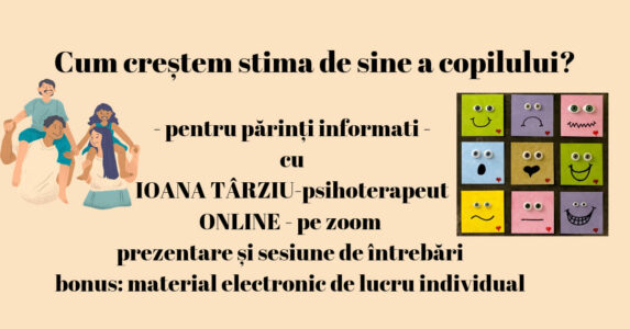 Imaginati Va O Noua Aventura A Lui Habarnam Webinar gratuit - Cum cre?tem stima de sine a copilului - Casa cu rost